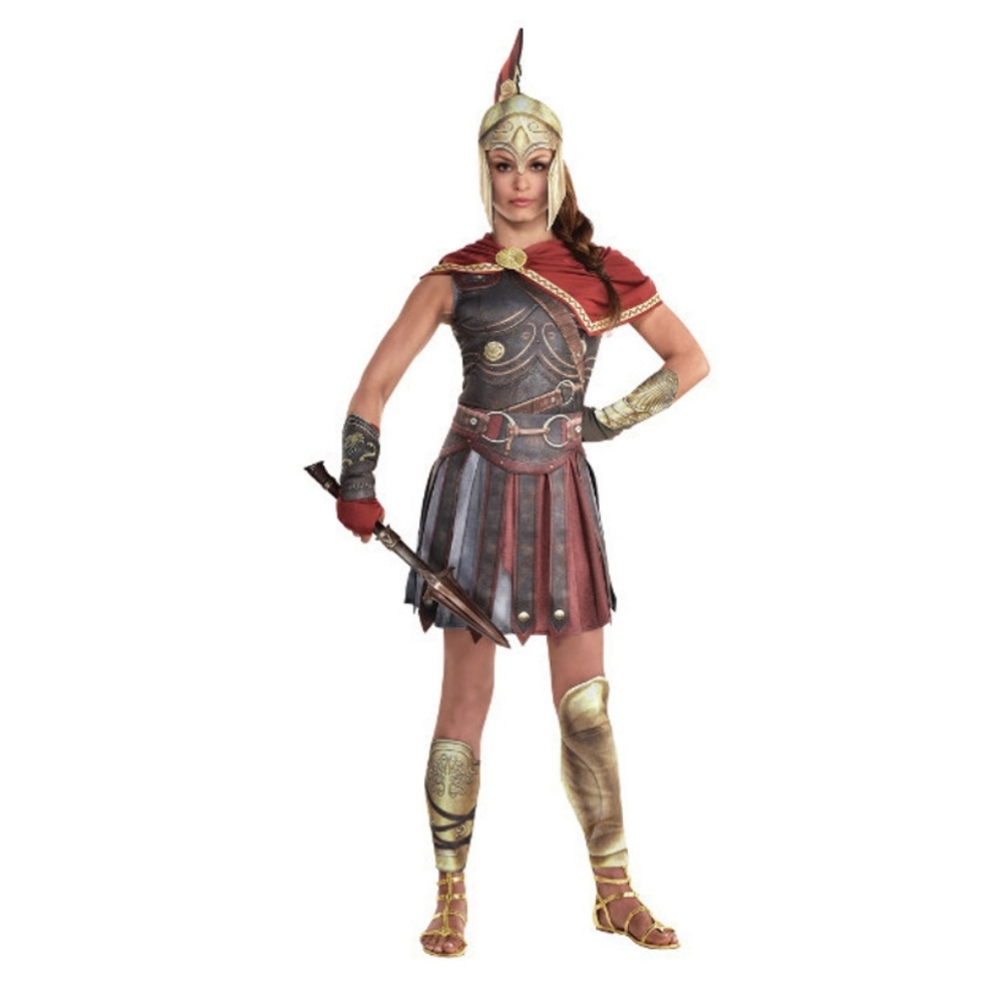 🌟 Assassin's Creed Odyssey Kassandra Halloween Costume - 8 PCS Brand New XL